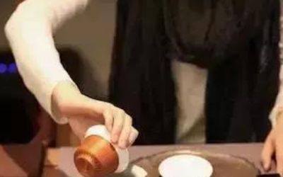 三才蓋碗的正確拿法，三才蓋碗抓碗法圖解