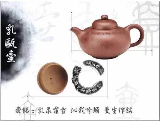 老紫砂壺曼生十八式圖解，曼生18式的具體樣式圖及名稱