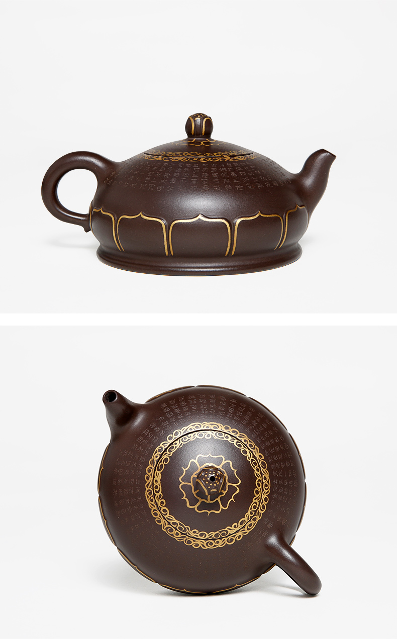 佛系紫砂壺，禪意靜心紫砂壺