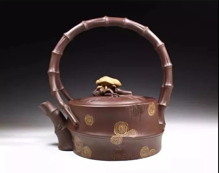 10種最美花器提梁壺，精美別致雕花紫砂壺!
