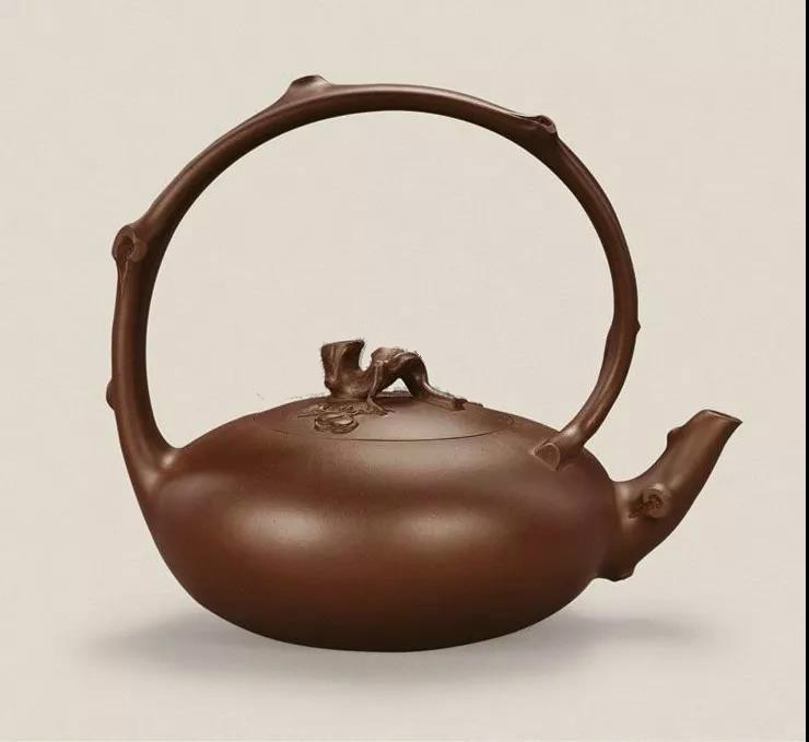 10種最美花器提梁壺，精美別致雕花紫砂壺!