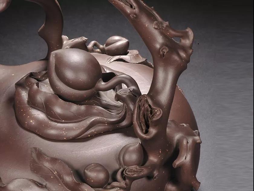 10種最美花器提梁壺，精美別致雕花紫砂壺!