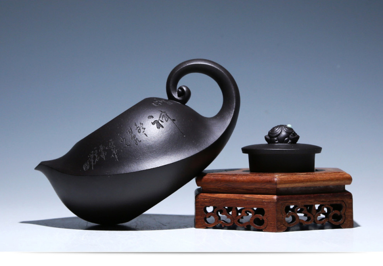 創(chuàng)意別致紫砂壺，個(gè)性手工美型外觀紫砂壺