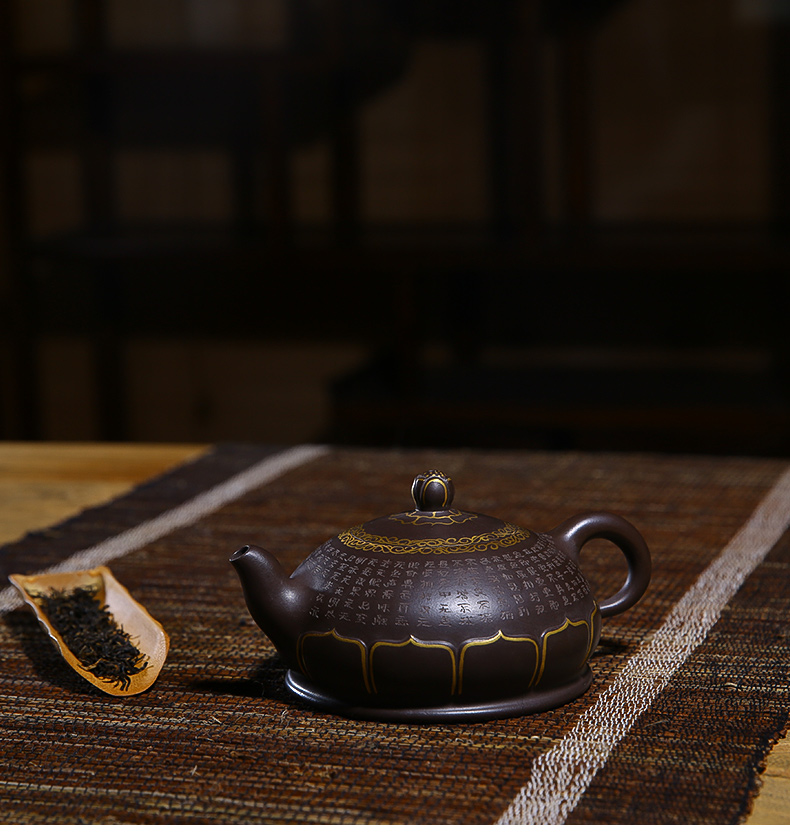 佛系紫砂壺，禪意靜心紫砂壺