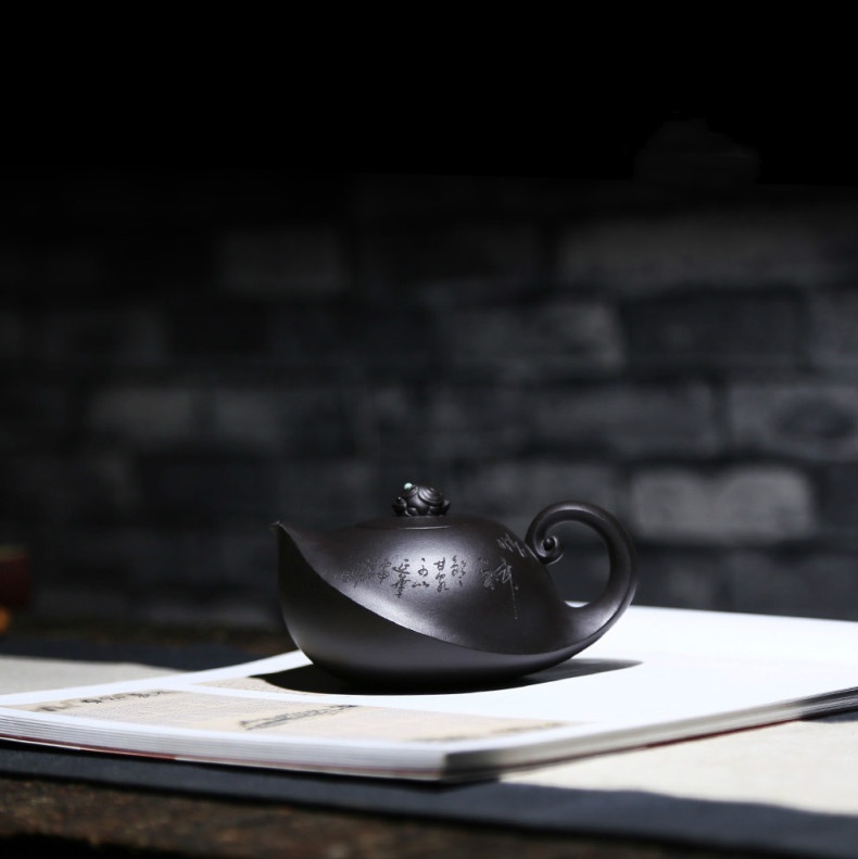 創(chuàng)意別致紫砂壺，個(gè)性手工美型外觀紫砂壺