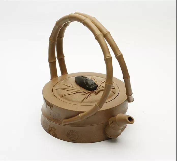 10種最美花器提梁壺，精美別致雕花紫砂壺!