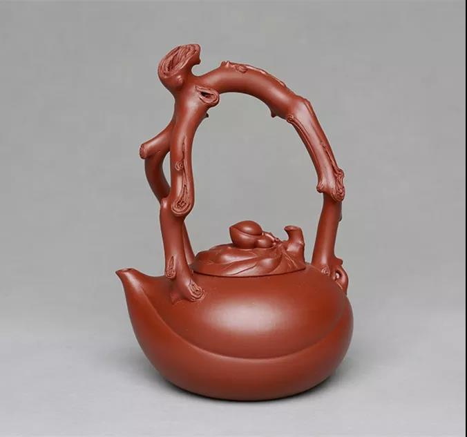 10種最美花器提梁壺，精美別致雕花紫砂壺!