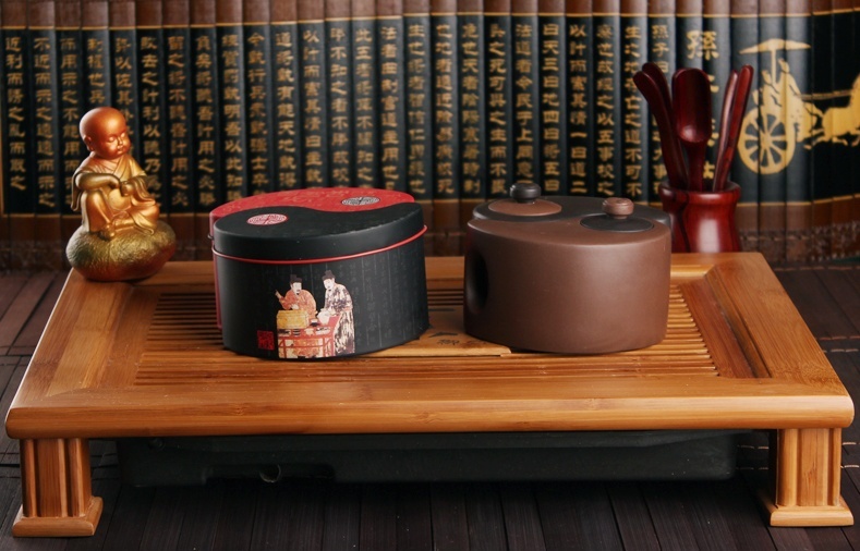 太極陰陽(yáng)紫砂壺，創(chuàng)意格紫砂壺